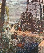 Edouard Vuillard Le Dejeuner a Villeneuve-sur-Yonne Germany oil painting artist